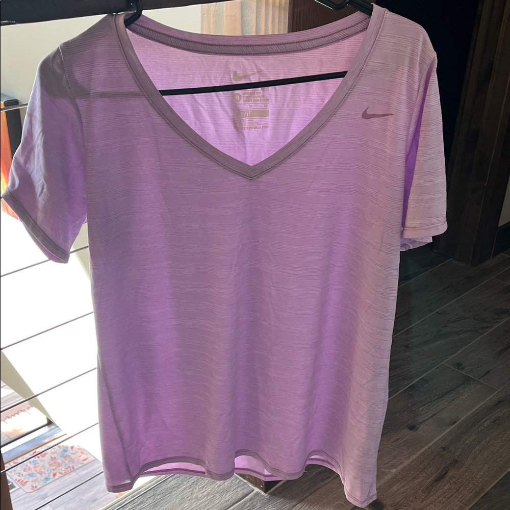 Nike Women's Lavender Short Sleeve Tee